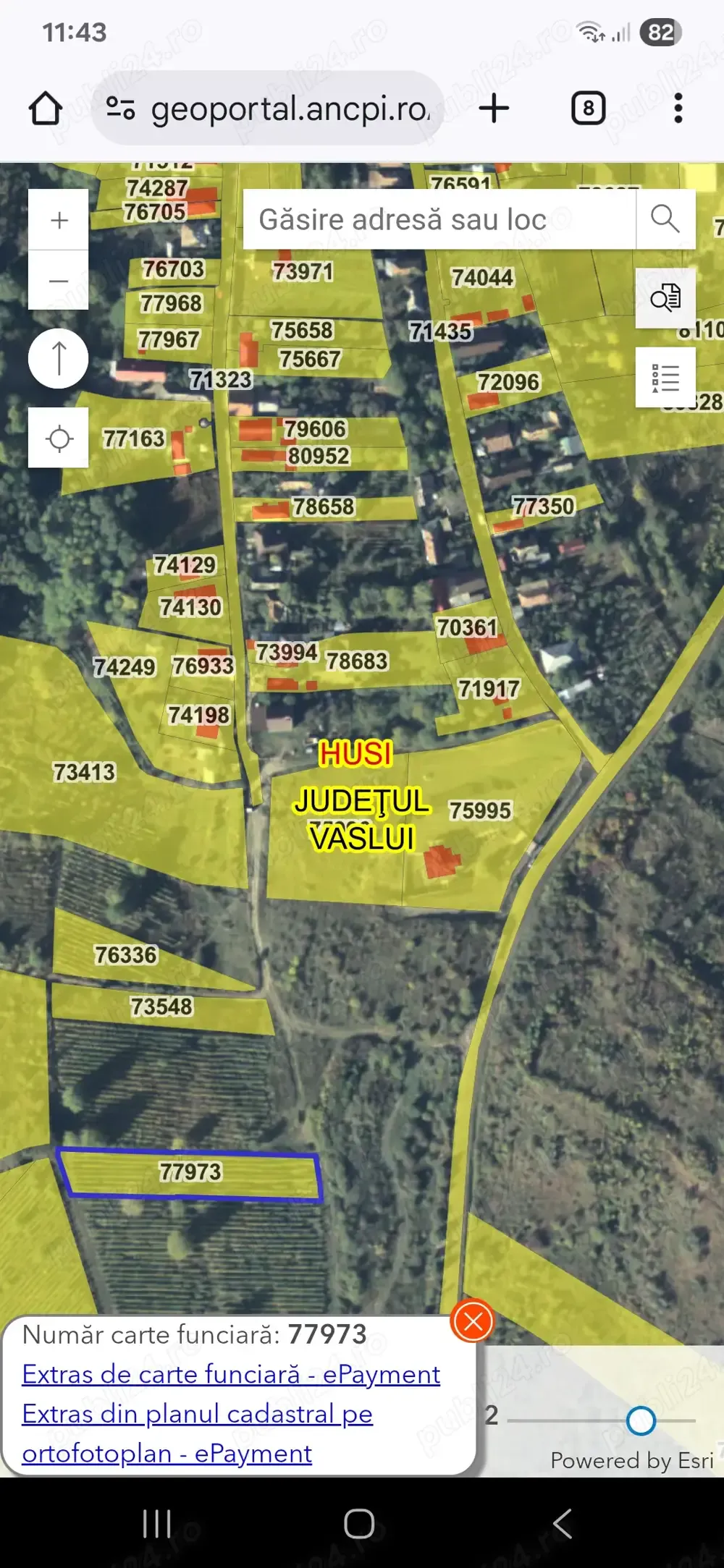 Vaslui, Husi